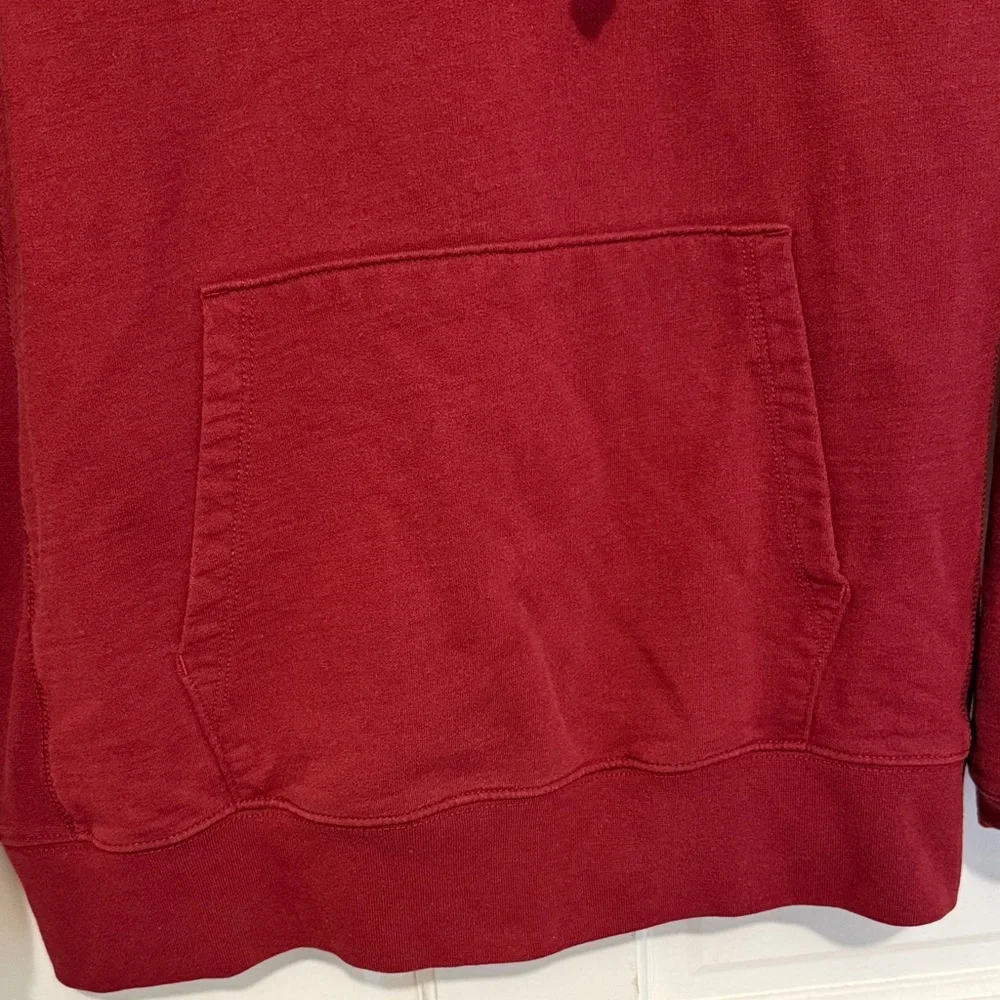 The North Face Burgundy Hoodie – Size M
